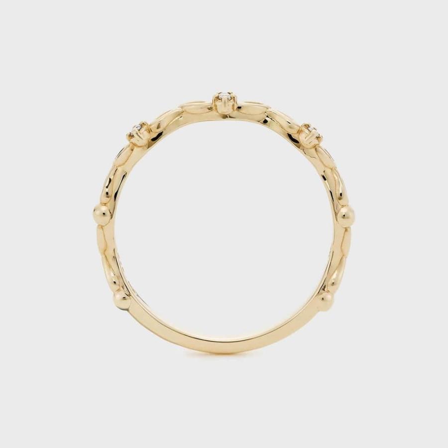 【Pocket Ring】K10ダイヤモンドリングの画像