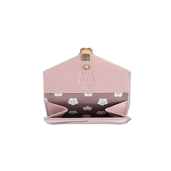 最終値下げ新品マリークワントシーリングデイジーレター ミニウォレット（ピンク） MARY QUANT（マリークヮント） シーリングデイジーレター ミニ