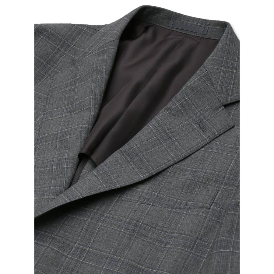 シルク混ウール SUPER140'S】m.f.エディトリアル 2ボタン3ピーススーツ