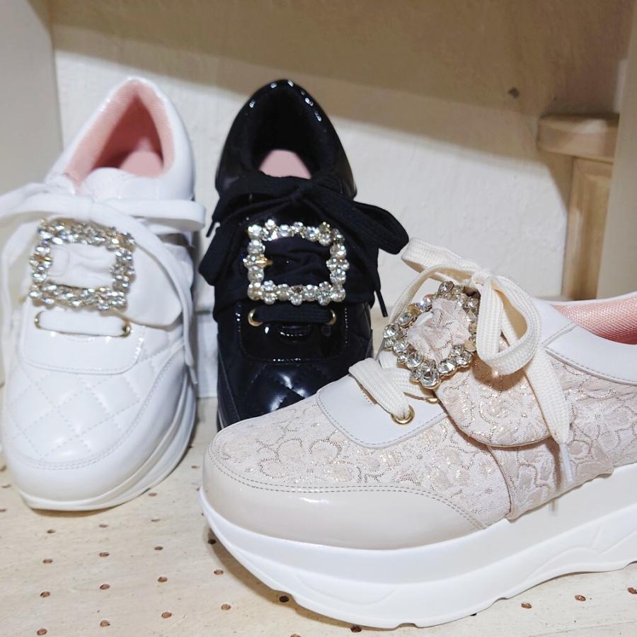 YOSUKE（ヨースケ） 【NEW COLOR入荷！】キラキラバックルスニーカー