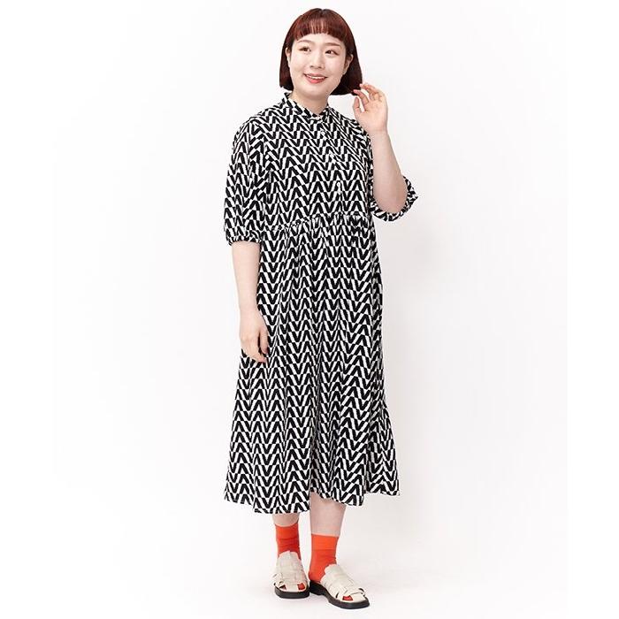 アズノゥアズオオラカ（AS KNOW AS olaca）/【大きいサイズ】ガラ柄プリントＯＰ AS KNOW AS olaca（アズノゥアズオオラカ） 【大きいサイズ】ガラ柄