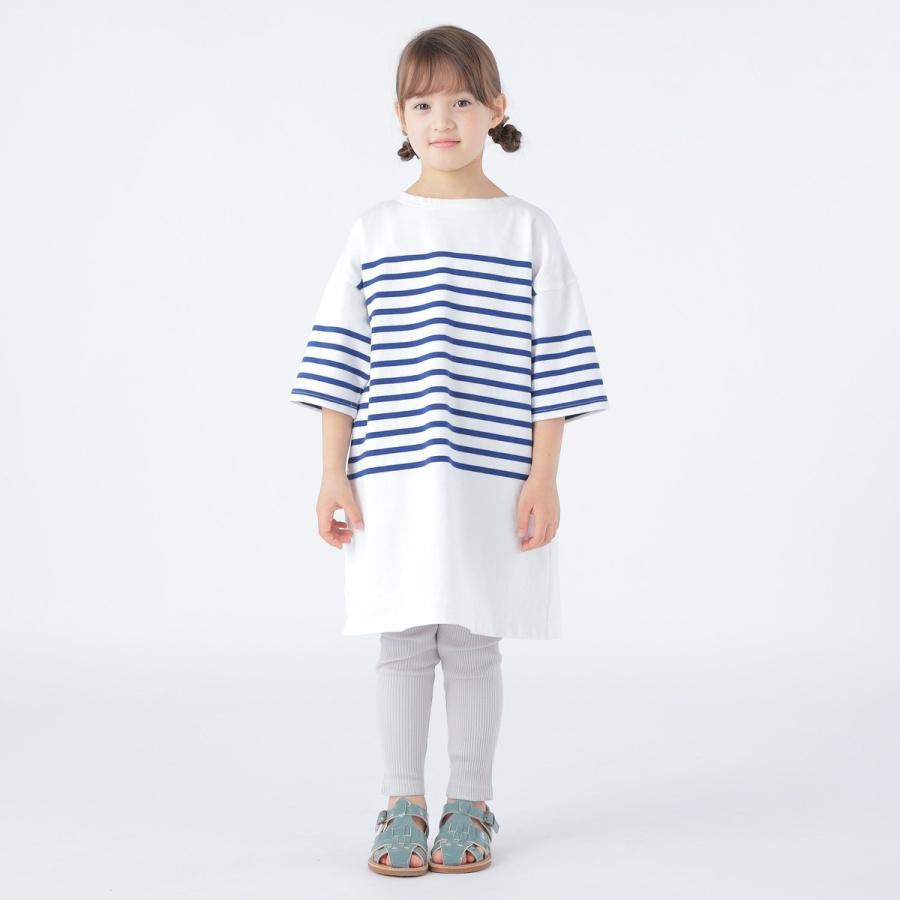 SHIPS KIDS:100〜155cm / パネル ボーダー ワンピース｜0101marui｜07