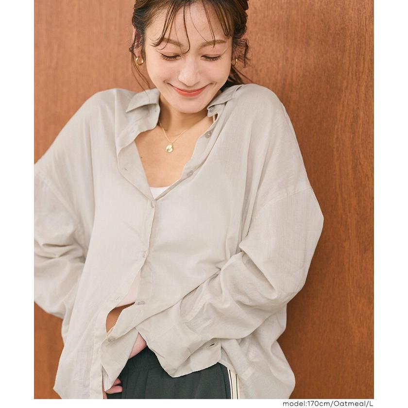 coca（コカ） ￥新色登場／ 【西山茉希様着用】ガーゼシャツ 全14色