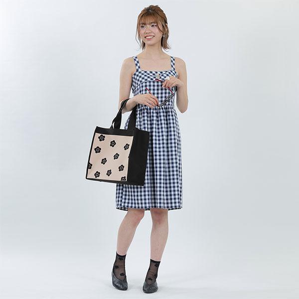 【MARY QUANT】ニットジャカードデイジー トート MARY QUANT ニットジャカードデイジートート 2色展開 (MARY