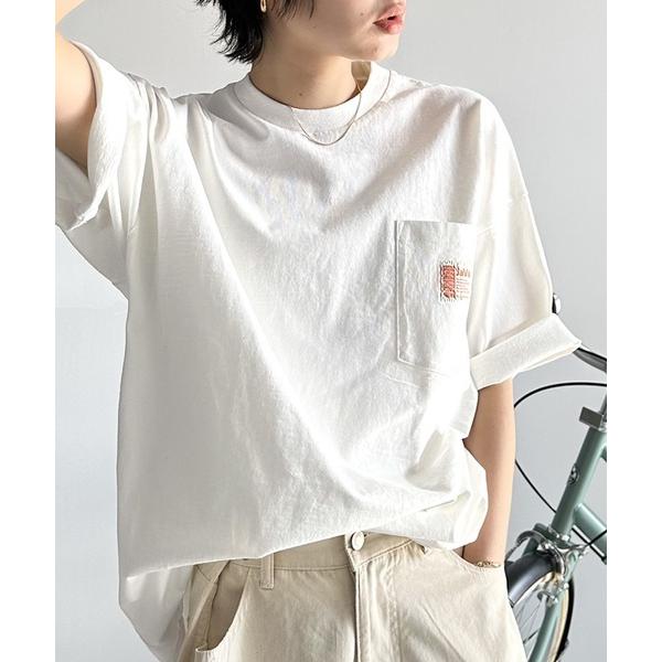 《JaVa ジャバコラボ》古着風ストリートMIX。綿100%ヘヴィーウエイト胸ポケピグメントTシャツ｜0101marui｜08