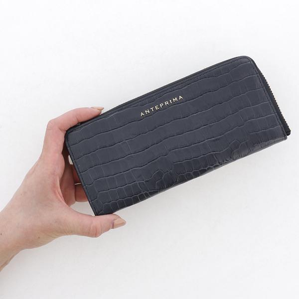 ANTEPRIMA ランプリング 薄型外Lファスナー長財布 アンテプリマ