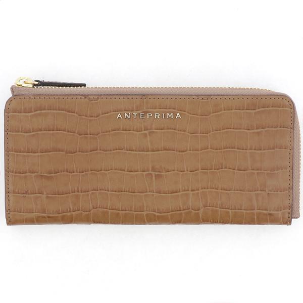 オードリー 未使用！ANTEPURIMA 長財布 ANTEPRIMA ランプリング 薄型外Lファスナー長財布 アンテプリマ