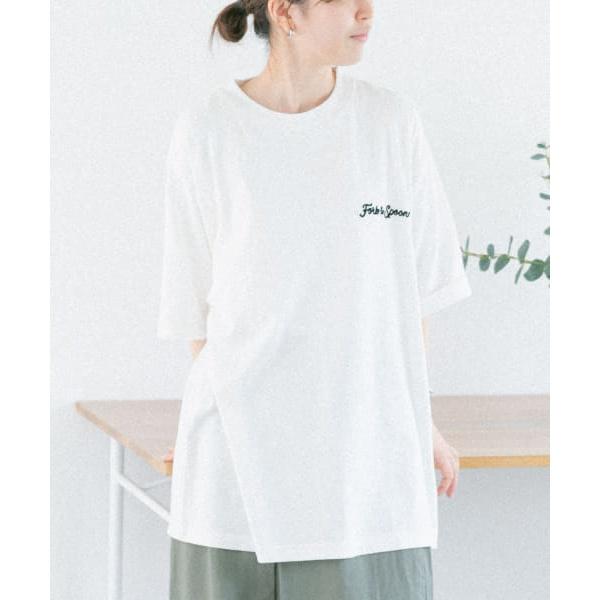 『ユニセックス』FORK＆SPOON　チェーンステッチロゴTシャツ｜0101marui｜17