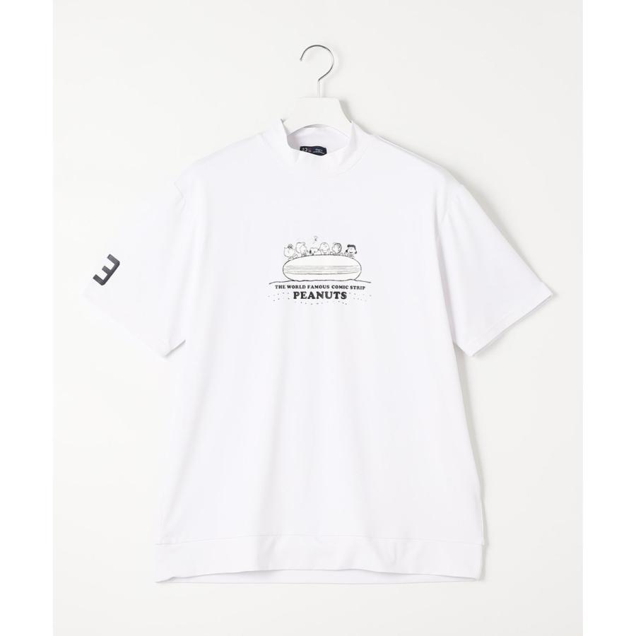 23区GOLF 【PEANUTS】【MEN】スヌーピーコラボ モックネック