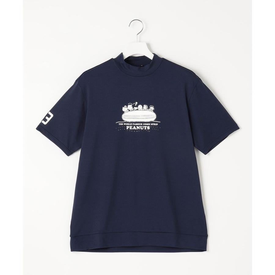 23区GOLF 【PEANUTS】【MEN】スヌーピーコラボ モックネック