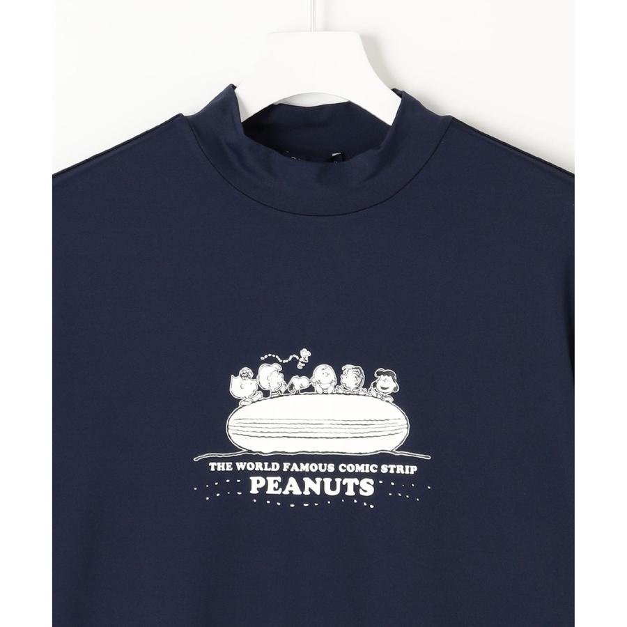 23区GOLF 【PEANUTS】【MEN】スヌーピーコラボ モックネック
