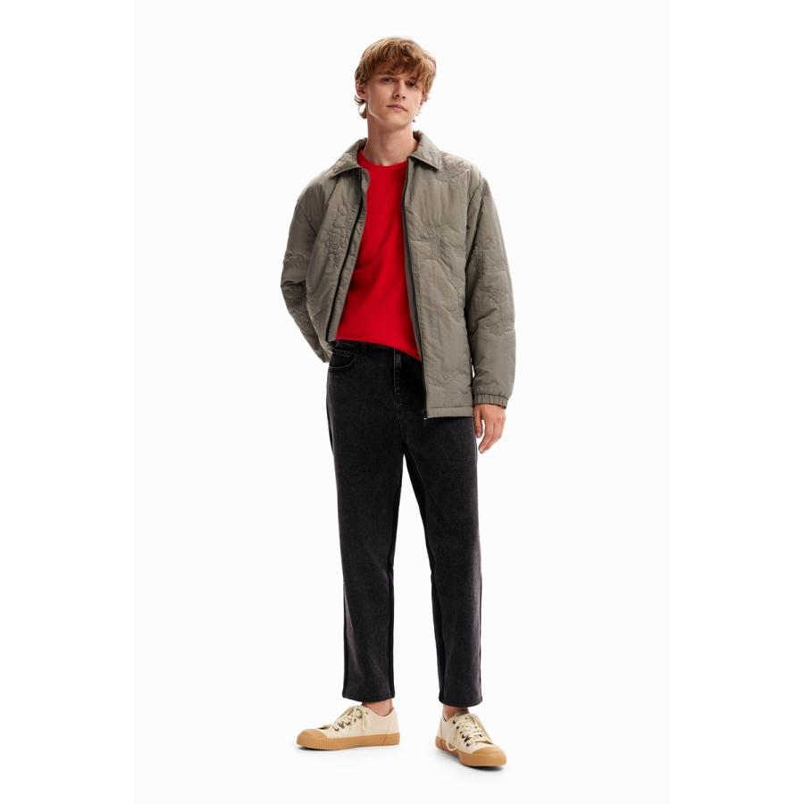 IKAKU 刺繍入りリバーシブルジャケット　Mサイズ 刺繍 パデッドジャケット IKAKU 刺繍入りリバーシブルジャケット M