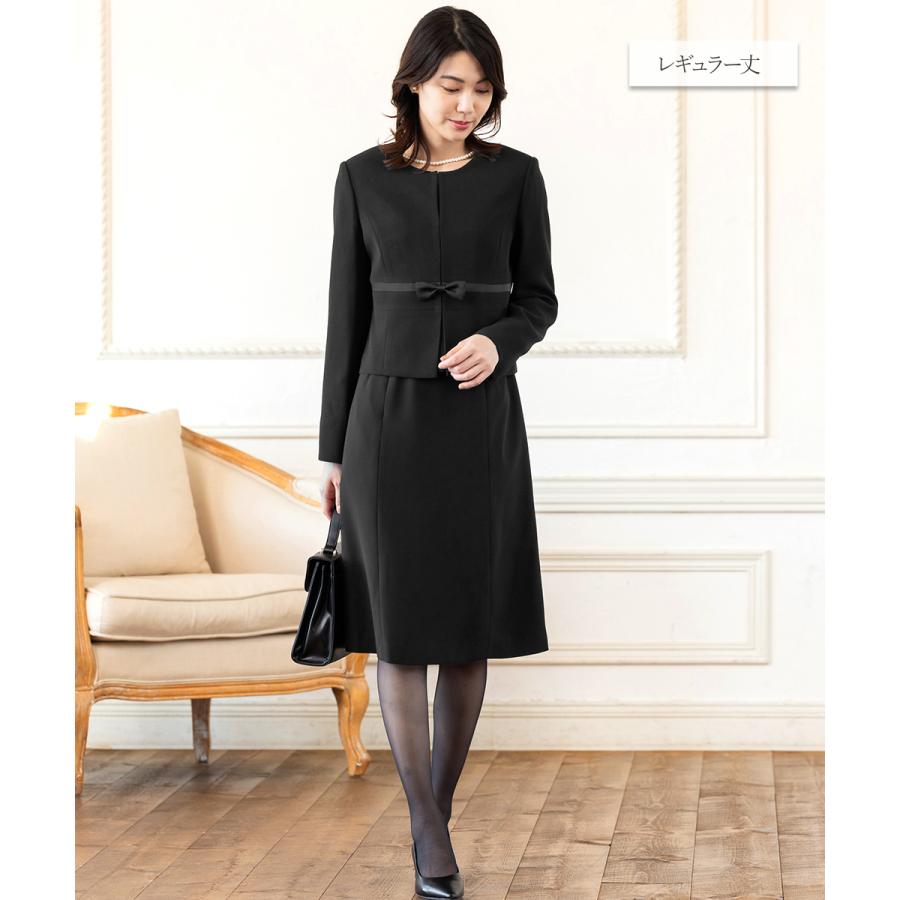 LEPHILルフィル　T/Cトリプルクロスコート　ブラック0 入学式　保護者会 LEPHILルフィル T/Cトリプルクロスコート ブラック0 入学式 保護