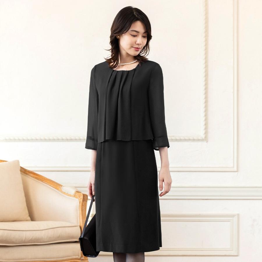 AddRouge（アッドルージュ） 【洗える / 抗菌消臭】 喪服 ブラック