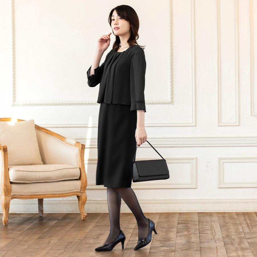 AddRouge（アッドルージュ） 【洗える / 抗菌消臭】 喪服 ブラック