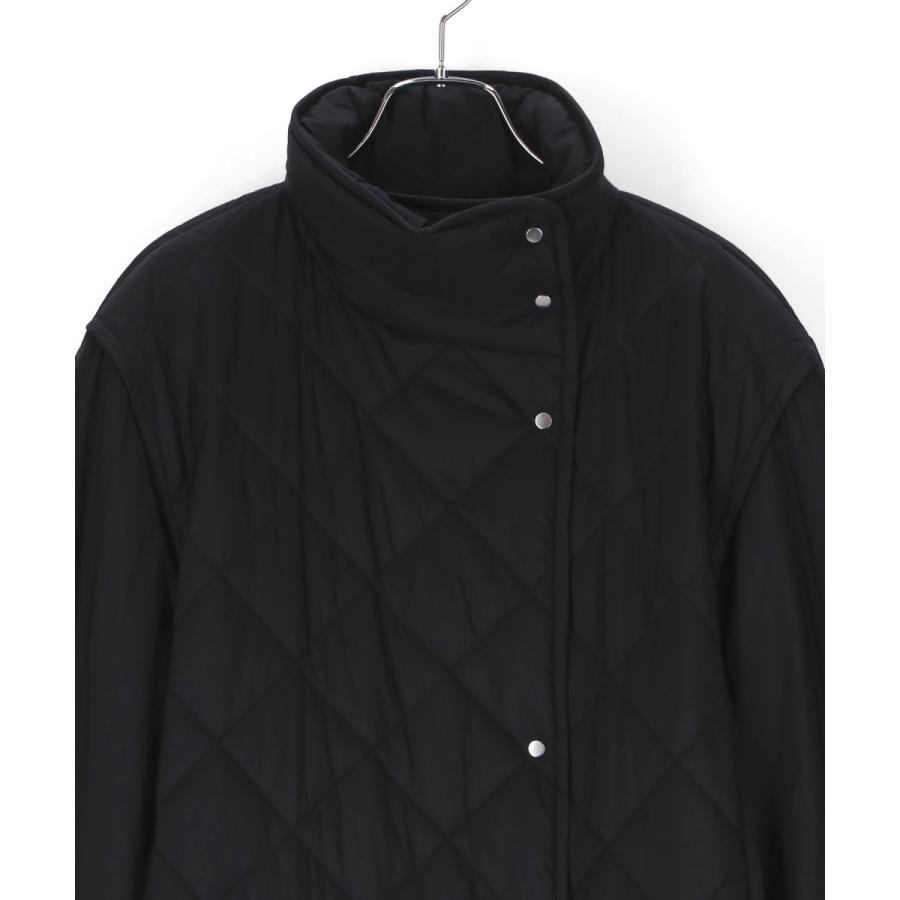 ADAM ET ROPE'（アダムエロペ） スタンドネックキルティングコート