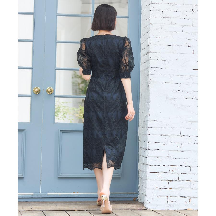 CARLA カーラ ワンピース レディースカラップドレス Lady scallop dress-White – CARLA