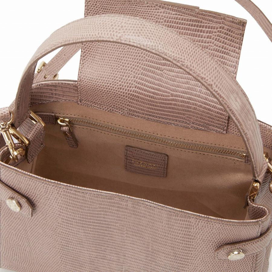 TOPKAPI LUCIAトプカピルチア　レザー型押しハンドバッグ（新品） TOPKAPI（トプカピ） 【TOPKAPI】LUCIA ルチア イタリアンレザー