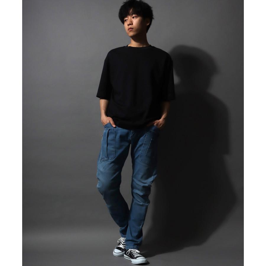 EDWIN（エドウィン） 【3D立体裁断】 ヘリクルー ストレッチデニム