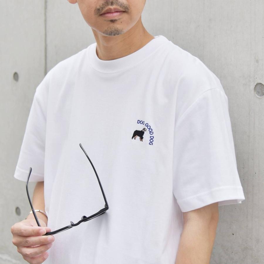 SHIPS any: ワンポイント ロゴ 刺繍 ”GOOD DOG” Tシャツ◇｜0101marui｜09