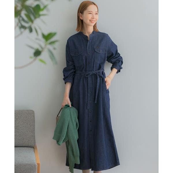 『別注』Lee×ROSSO　BELTED DENIM DRESS｜0101marui｜09