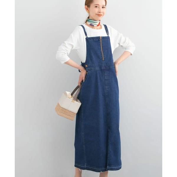 『別注』Lee×ROSSO　FRONT ZIP JUMPER SKIRT URBAN RESEARCH ROSSO 『別注』Lee×ROSSO FRONT ZIP JUMPER