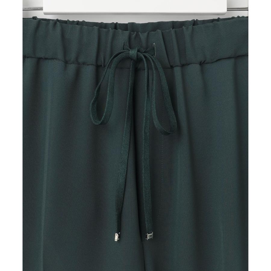 23区 【洗える】ドライダブルサテン ドロスト パンツ : マルイ