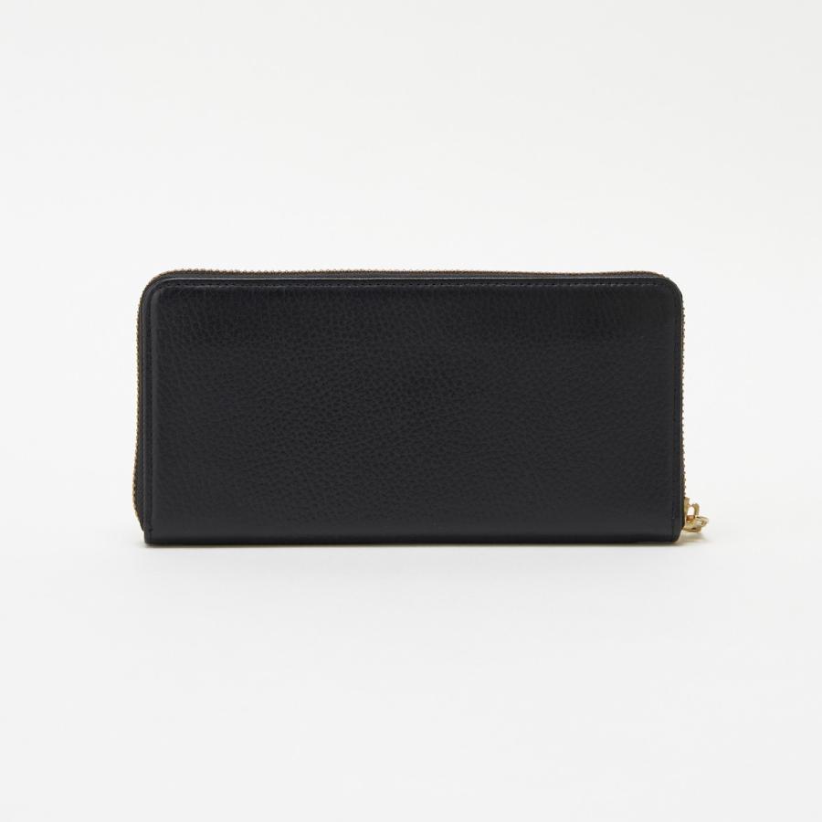 russet（ラシット） モノグラムプレートラウンドジップウォレット(SO