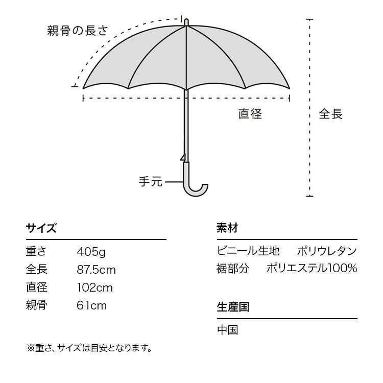 【Wpc.】［ビニール傘］名画アンブレラ 61cm ジャンプ傘 大きい 傘 レディース 長傘 雨傘｜0101marui｜19