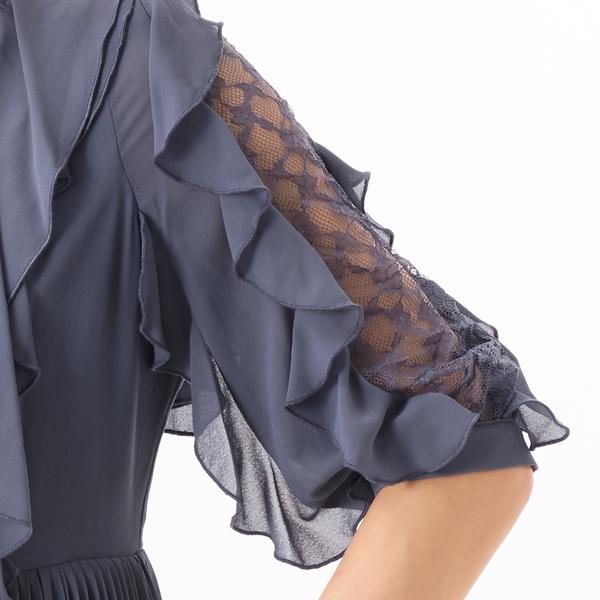 PREFERIR（プレフェリール） ラッフルキーホールネックワンピース 結婚