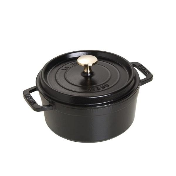 ピコ・ココット ラウンド 18cm BK ＜staub ストウブ＞_1