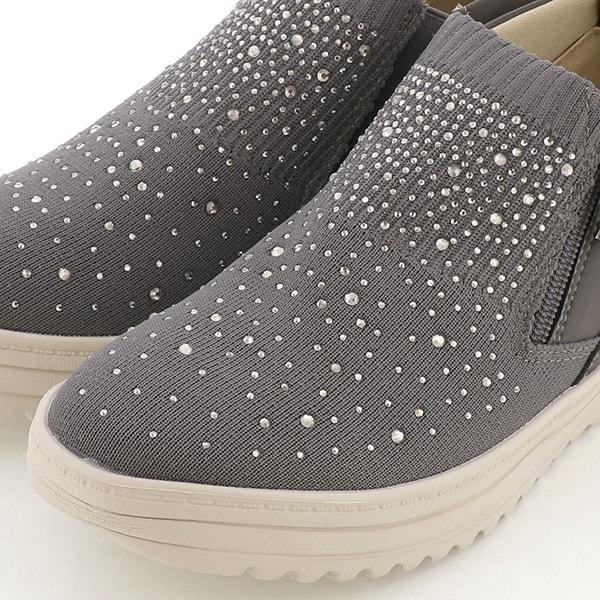 サイドジッパー付きキラキラ軽量スニーカー : マルイ(丸井)Yahoo!店