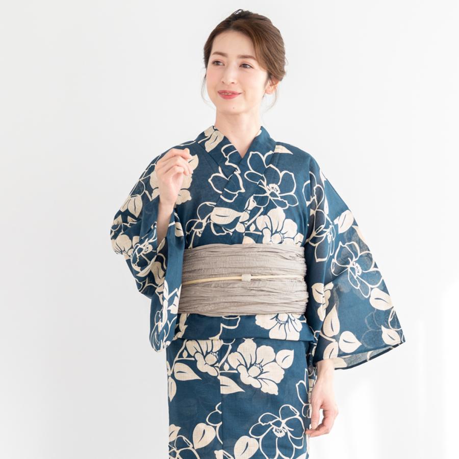 浴衣2点セット レディース （浴衣＋帯）_1