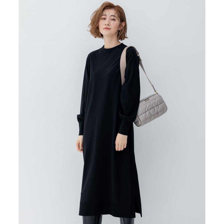 ヴィスコースストレッチ ストレート ニットワンピース　46 23区　美品 ヴィスコースストレッチ ストレート ニットワンピース 46 23区