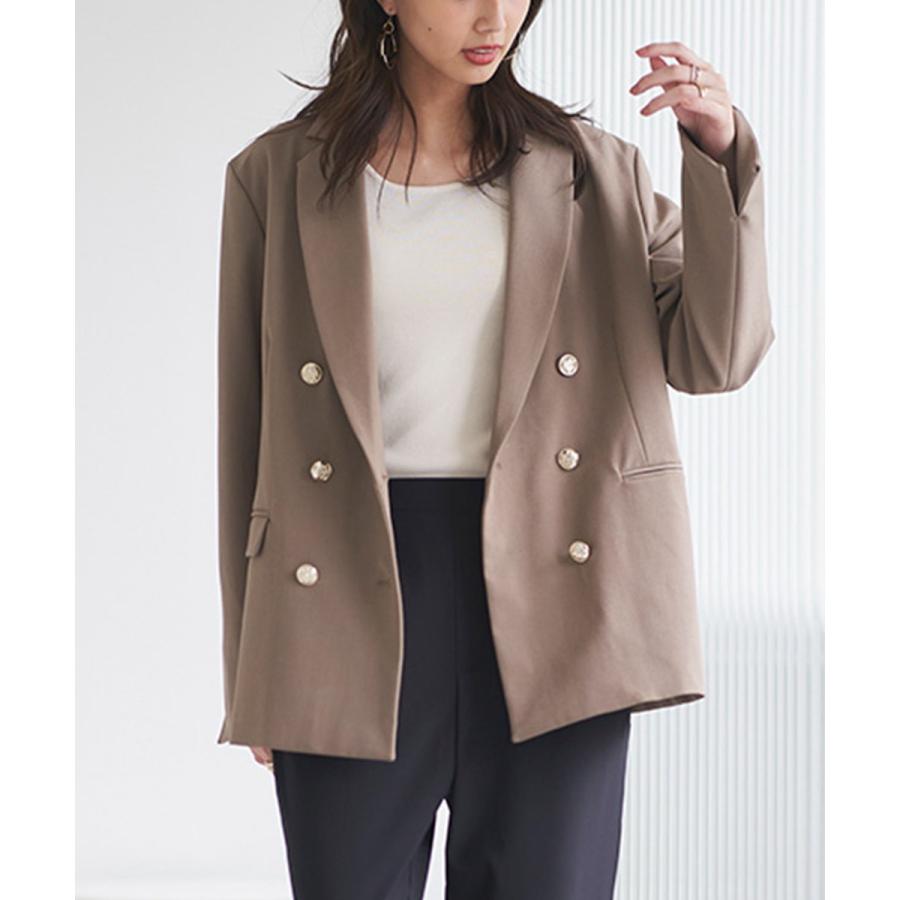 RANAN（ラナン） 金ボタンダブルテーラードジャケット : マルイ(丸井