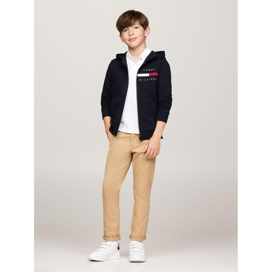 BOYS リブインサートジップスルーパーカーの画像