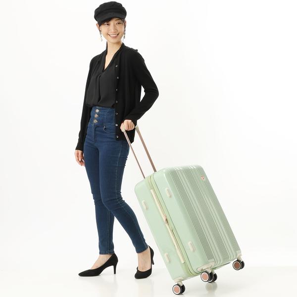 NATURAL BEAUTY 】 エメ キャリーケース 5~7泊用 拡張機能付き NATURAL