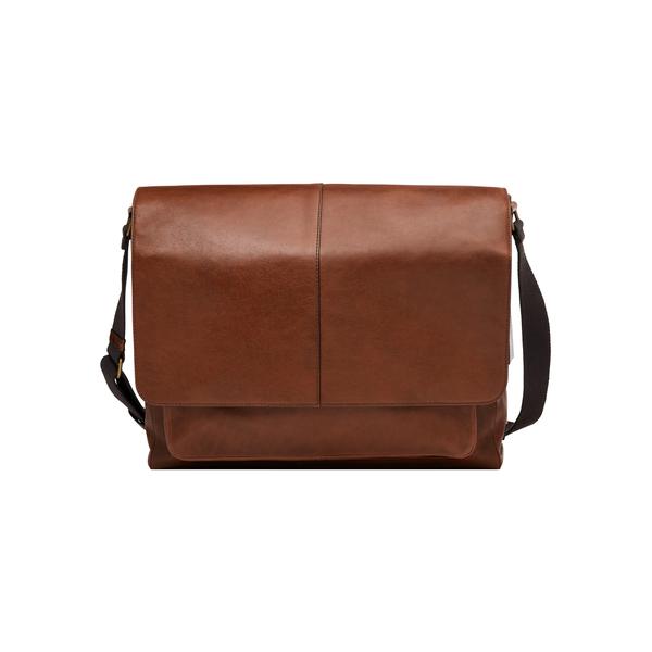 ダークブラウン メッセンジャーバッグ PRADA プラダ 鹿革 ディアスキン ショルダー メッセンジャー