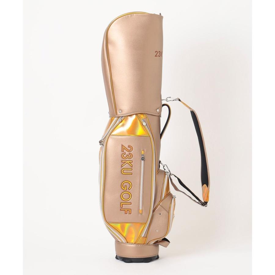 新品 23区ゴルフレディース定価6万主役級の華やかさ ホログラム キャディバッグ 23区GOLF 主役級の華やかさ【UNISEX】ホログラム キャディバッグ
