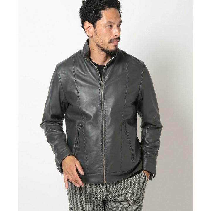 MEN'S BIGI（メンズビギ） クロームタンニングレザージャケット