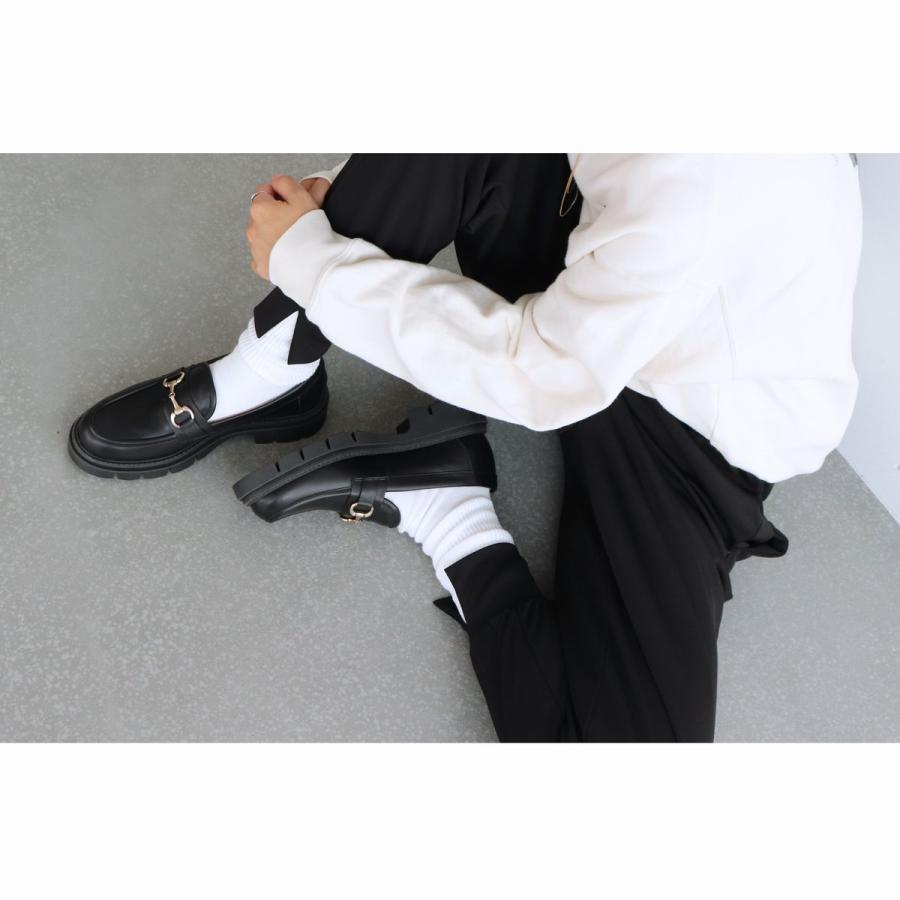 CORSO ROMA 9◇4cmヒール◇トラックソールビットローファー : マルイ