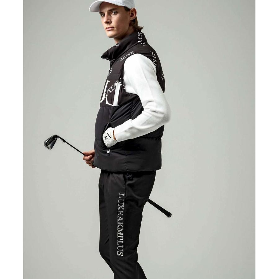 セットアップ 防寒 ゴルフ LUXEAKMPLUS 中綿ジャケット&中綿パンツ