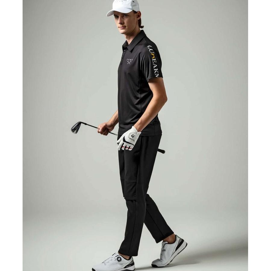 LUXEAKMPLUS×roar ゴルフ バックロゴ防風ロングパンツ : マルイ(丸井