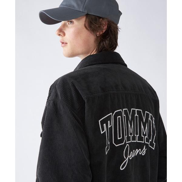 【秋セール】 JEANS チャンキーコーデュロイシャケット 白 tommy jeans（トミー ジーンズ）の「チャンキーコーデュロイ