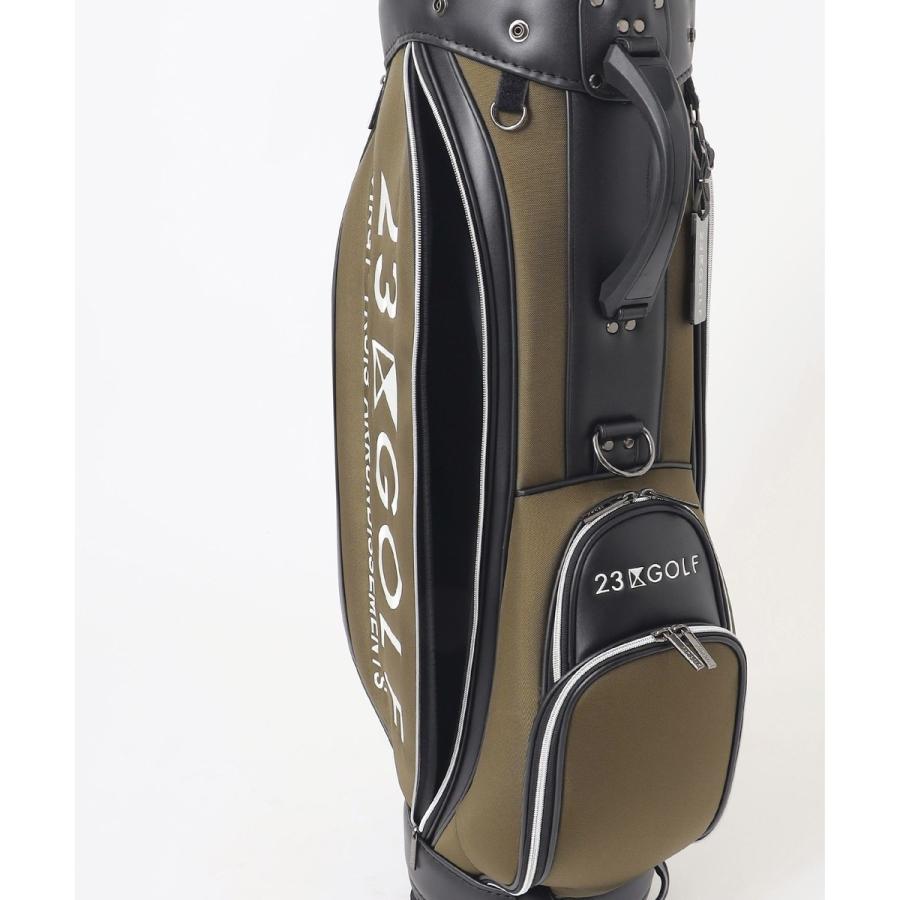 セットアップ　ゴルフバック 23区GOLF 【UNISEX】メランジシリーズ キャディバッグ : マルイ