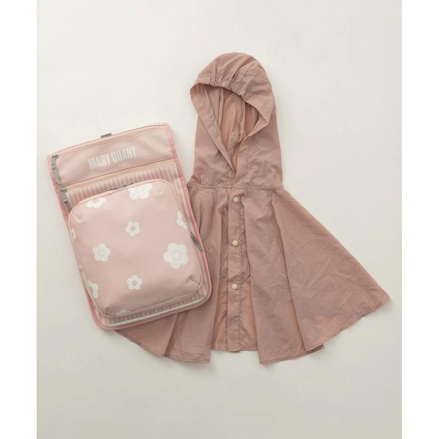 希少カラー　マリークワント MARY QUANT レイングッズ ポンチョ 希少 MARY QUANT マリークヮント ポンチョ付き多機能ランドセルカバー
