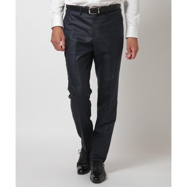 MEN'S BIGI（メンズビギ） ブライト杢グレンチェックスーツ