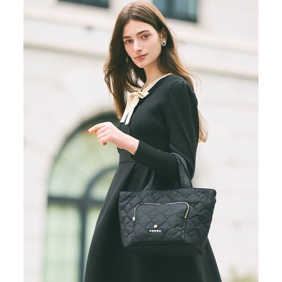 TOCCA 【撥水】CHECKER CLOVER QUILT BAG トートバッグ : マルイ