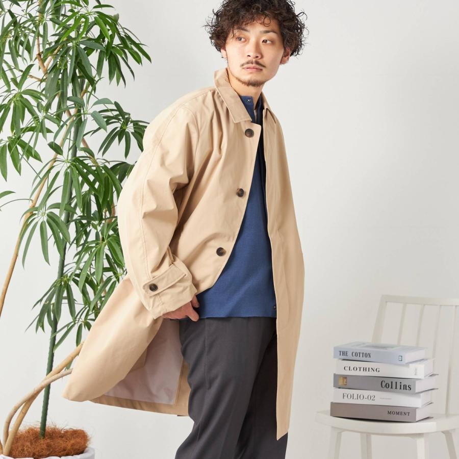 ゆ*い様 SHIPS any: 〈手洗い可能〉3レイヤー バルカラー コート SHIPS any any: 〈手洗い可能〉3レイヤー バルカラー コート