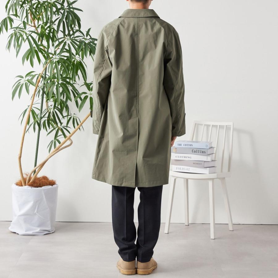 SHIPS any any: 〈手洗い可能〉3レイヤー バルカラー コート